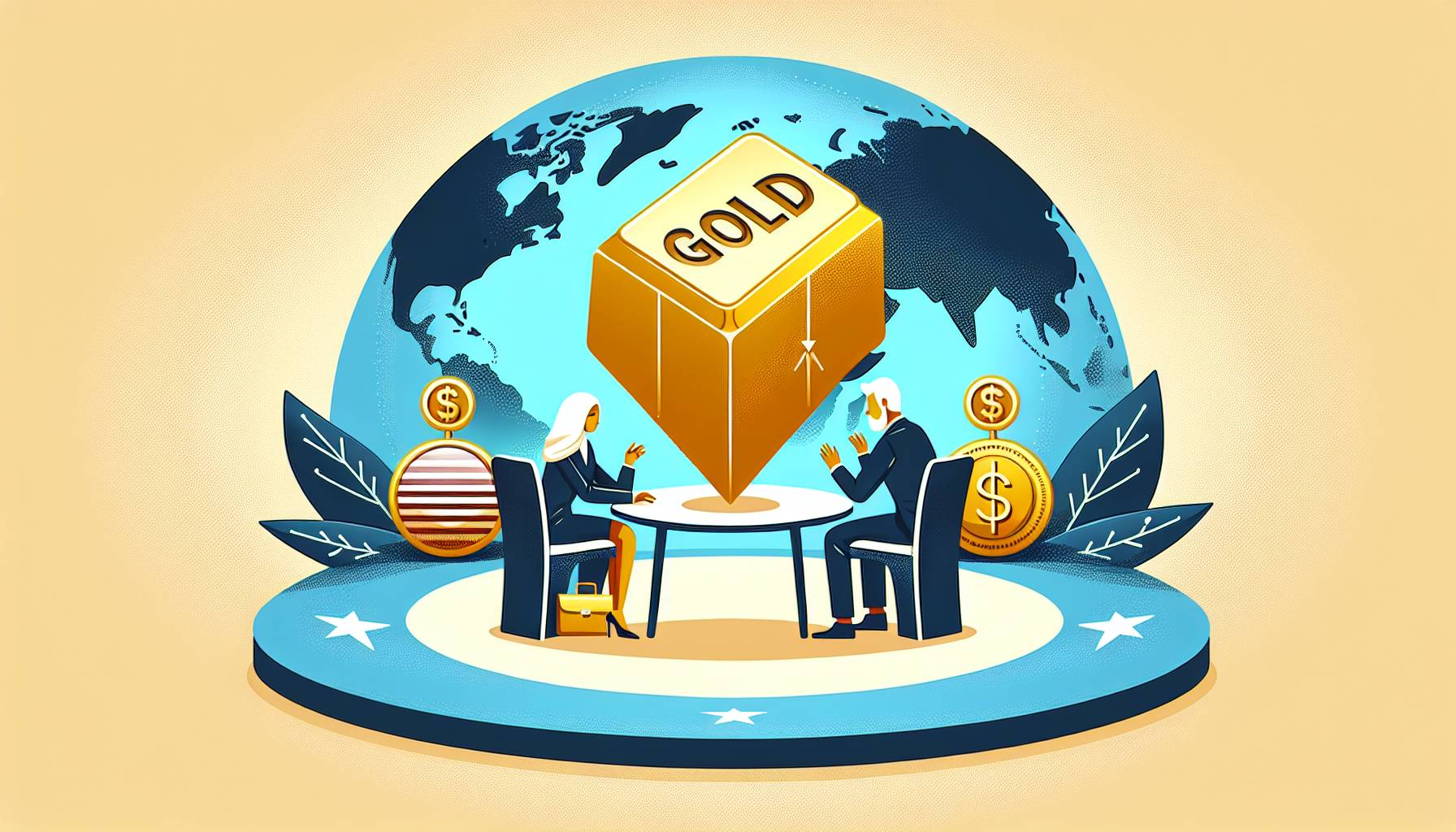 Gold Prices Fall as US-China Trade Talks Approach