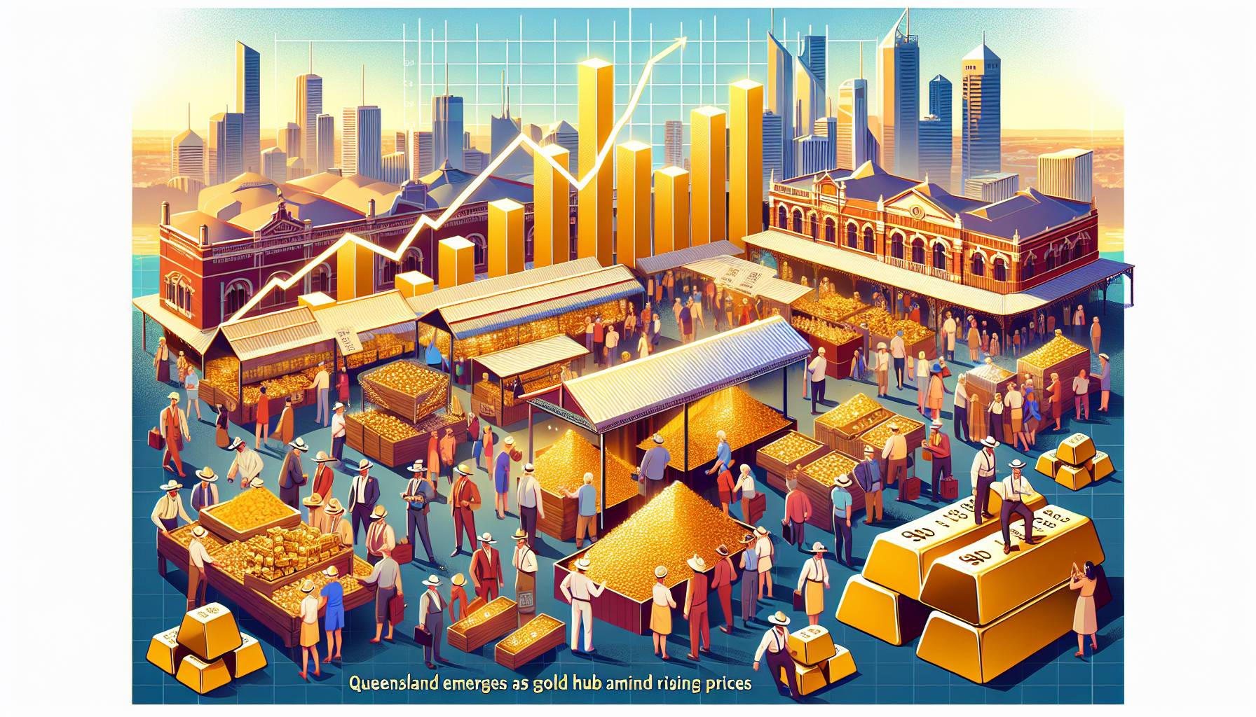 Queensland Emerges as Gold Hub Amid Rising Prices