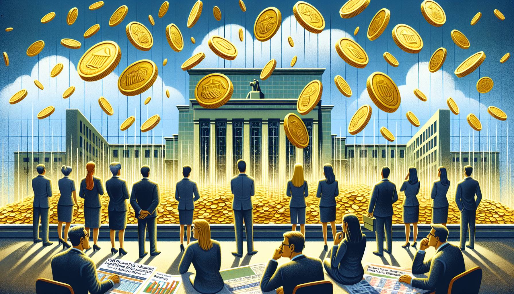 Gold Prices Fall Ahead of Fed Decision and U.S. Economic Data