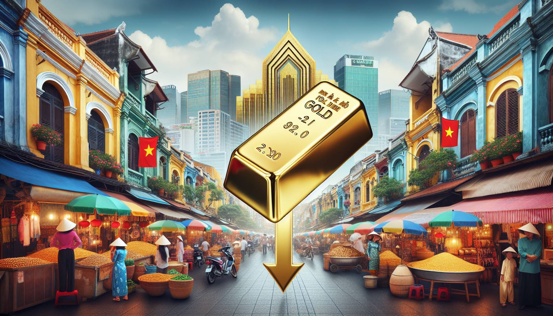 Vietnam Gold Prices Fall