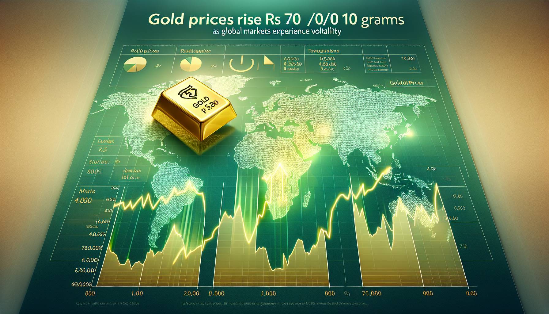 Gold Prices Rise Rs 700/10 Grams as Global Markets Experience Volatility
